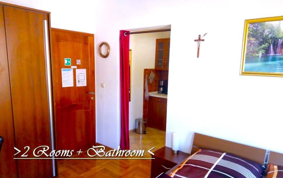 House White Stone Split Apartment Podstrana Ruang foto